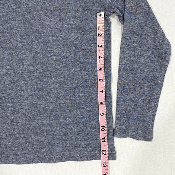 Gray Long Sleeve Shirt by Here + There Youth Girls Size 10 - Picture 8 of 8